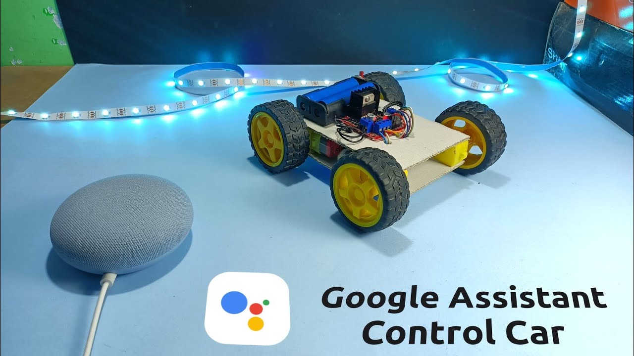 How to Make a Google Assistant Control Car With an Integration of AI and IoT