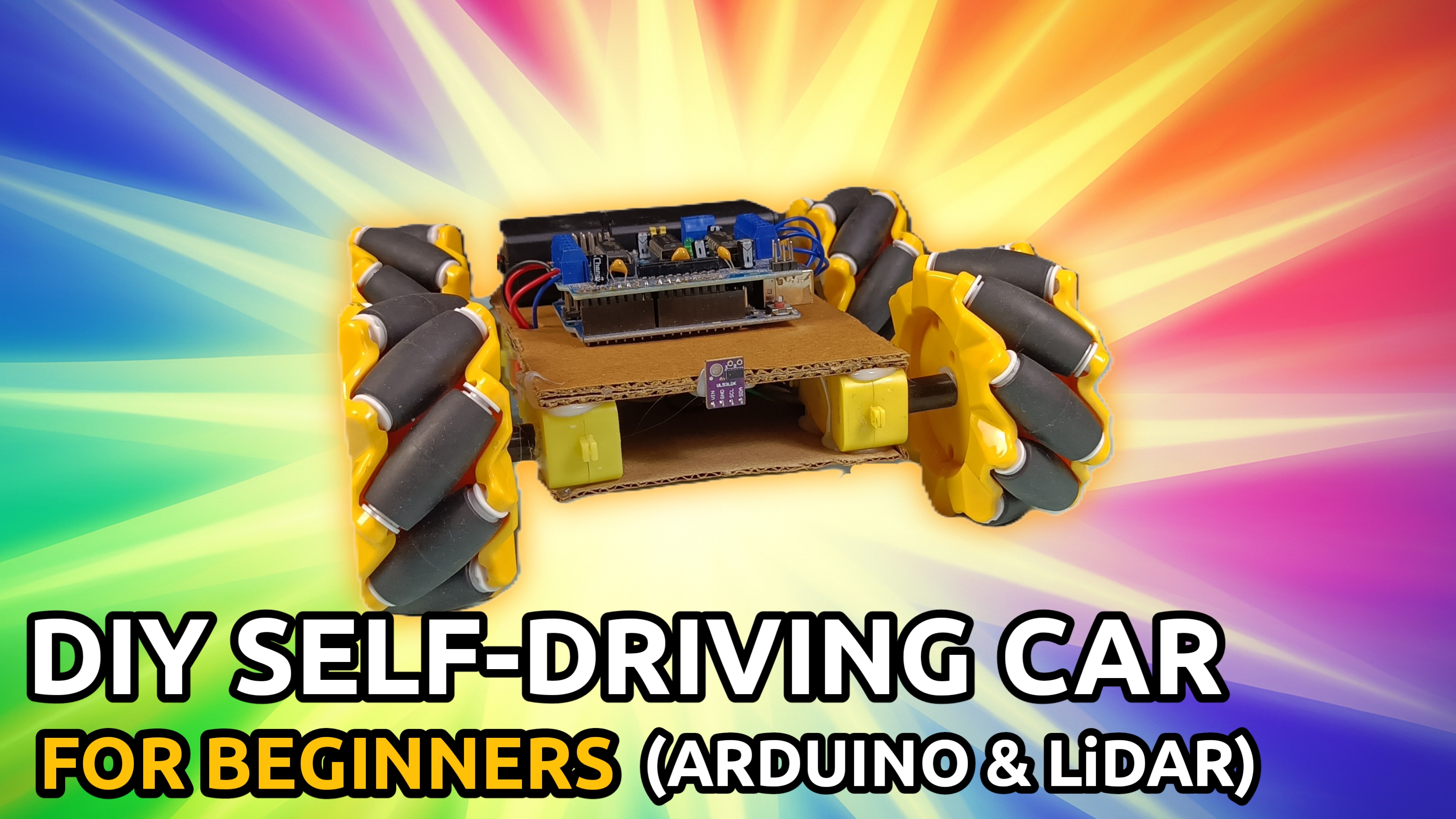 DIY Self-Driving Car for Beginners (Arduino & LiDAR)