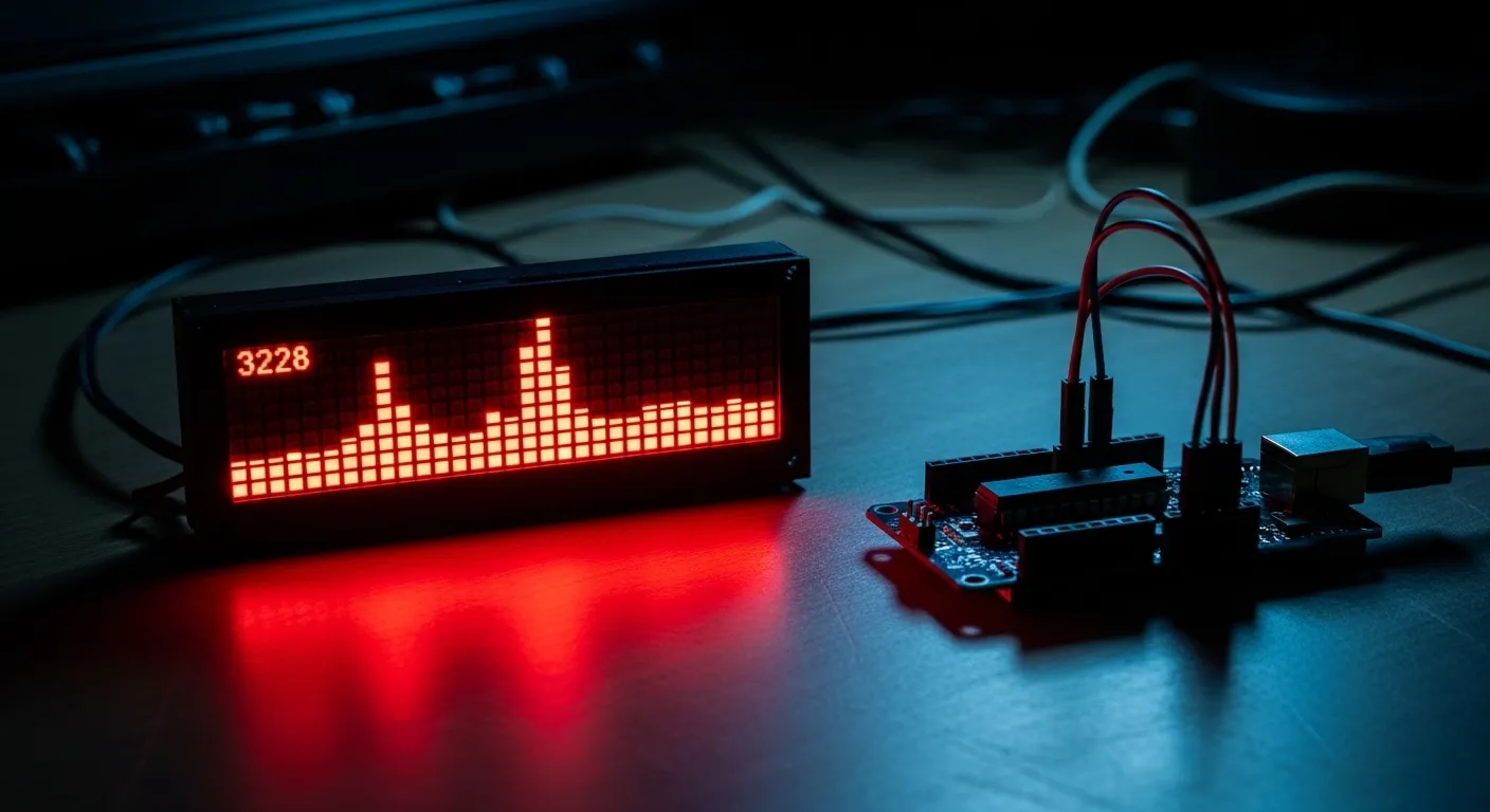 DIY Arduino FFT Audio Spectrum Visualizer | Roboattic Lab